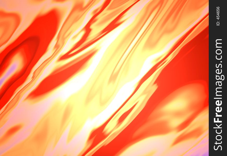 Computer generated abstract image of flames. Computer generated abstract image of flames