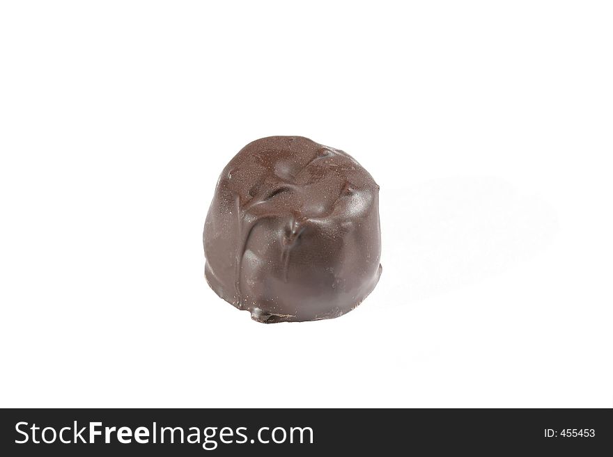 Closeup up of isolated chocolate4