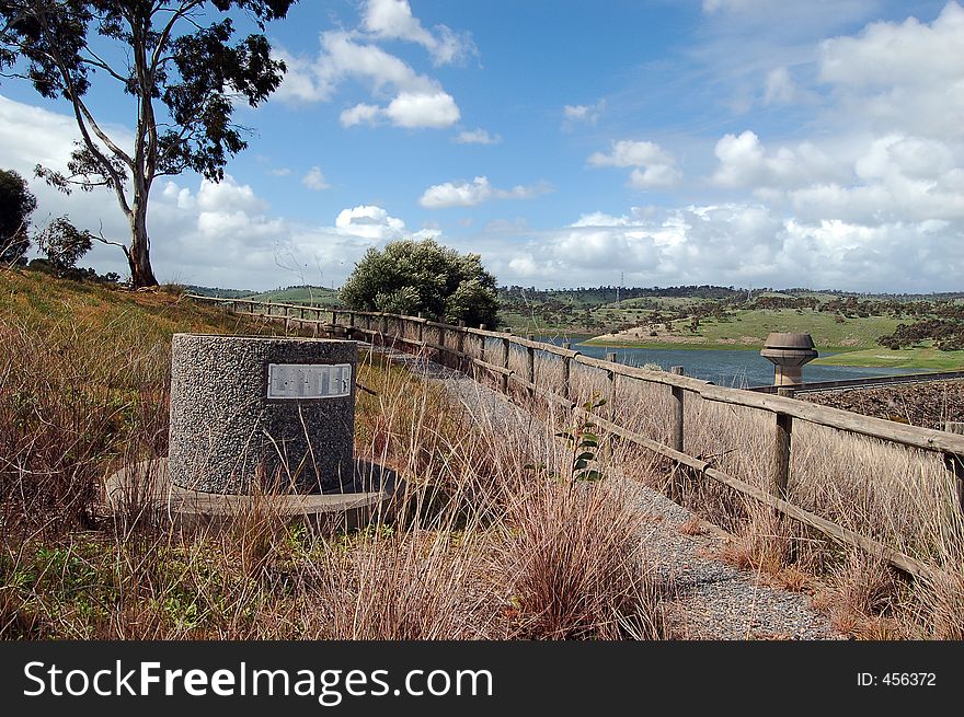 Forgotten Bin at the Reservoir