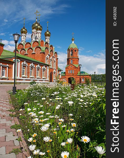 Christianity temple from Syberia