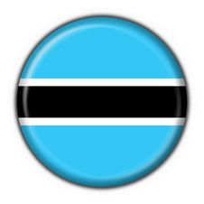 Botswana Button Flag Round Shape Stock Photography Botswana Button Flag Round Shape Stock Photography