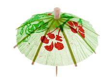 Cocktail Umbrella Royalty Free Stock Photography Cocktail Umbrella Royalty Free Stock Photography