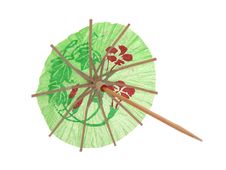 Cocktail Umbrella Stock Photography Cocktail Umbrella Stock Photography