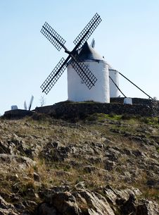 Spanish Windmill Stock Photo Spanish Windmill Stock Photo