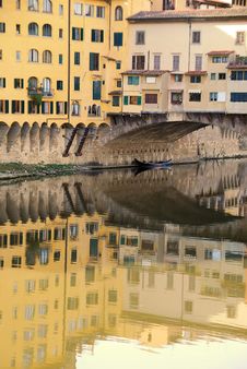 Ponte Vecchio Reflections Stock Photography Ponte Vecchio Reflections Stock Photography