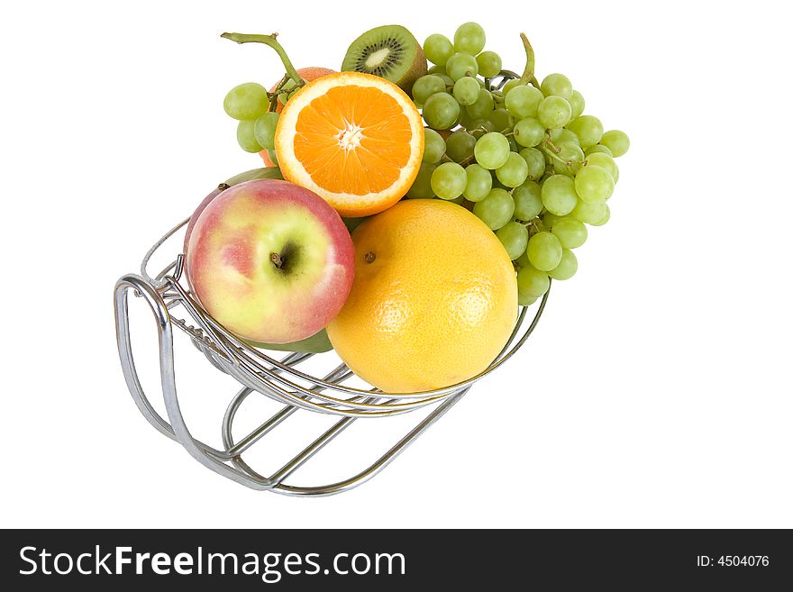 Fresh fruit is very healthy and rich in vitamins
