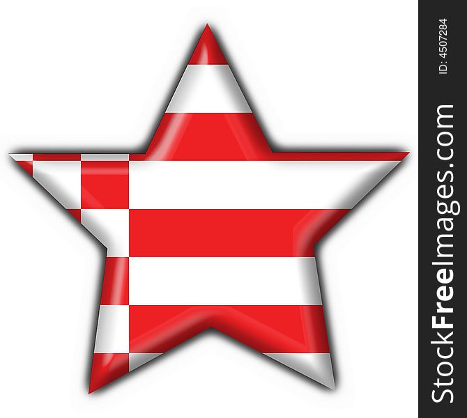 Bremen button flag star shape