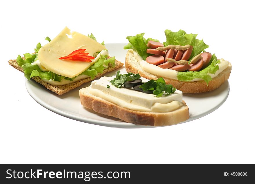 Three Sandwich