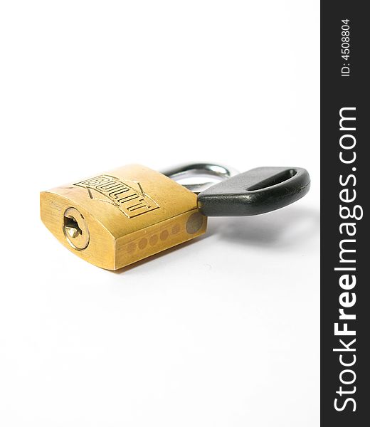 Isolated lock with key