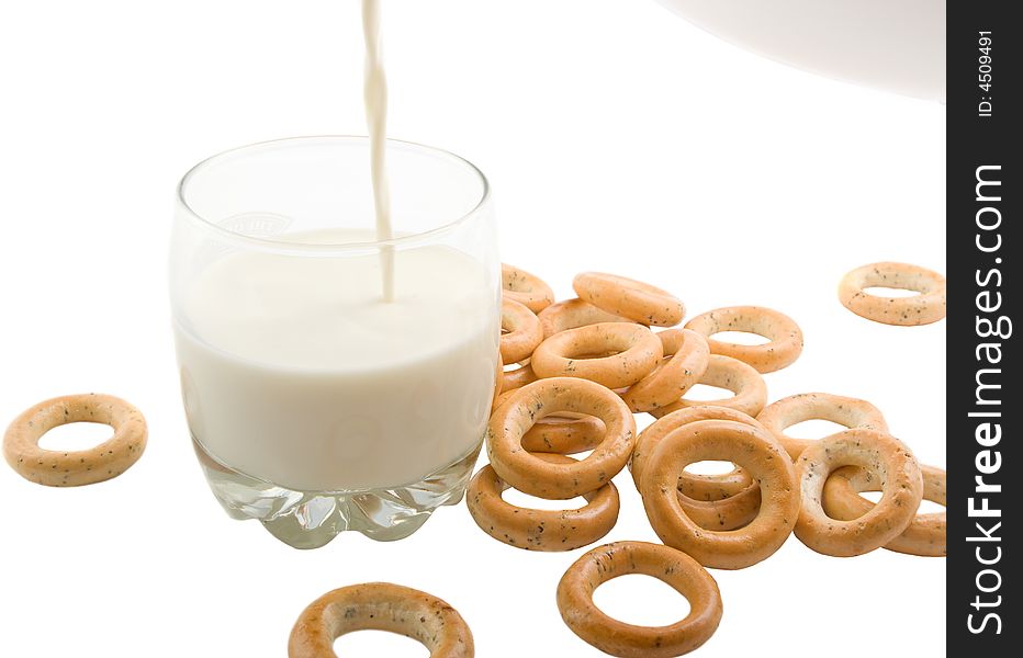 Milk And Ring-shaped Crackles