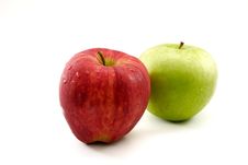 Apples Isolated On White 02 Stock Image Apples Isolated On White 02 Stock Image