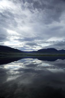 Icelandic Lake Stock Photos