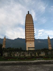 Buddhist Pagoda In China Stock Photo Buddhist Pagoda In China Stock Photo