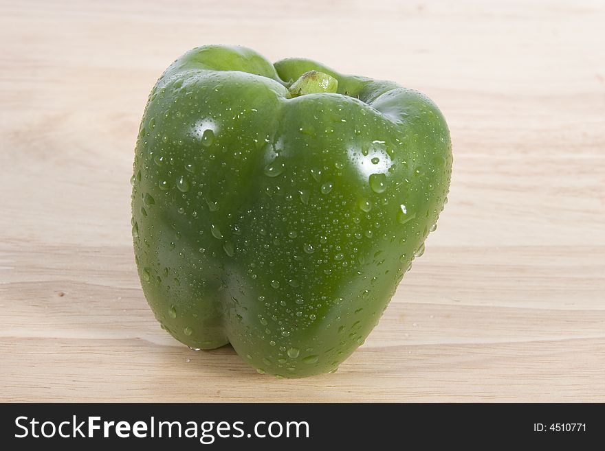 A green peppers to eat