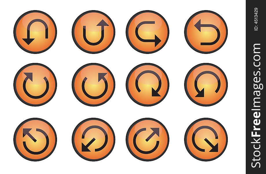 Vector arrow icons