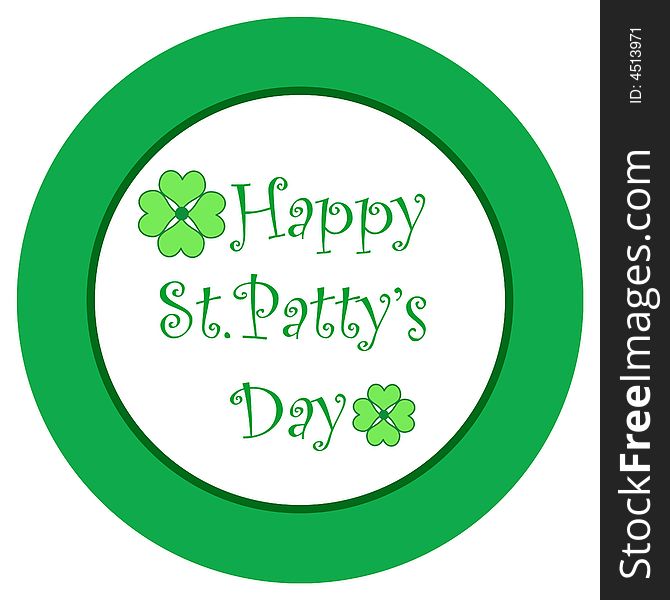 St.Patty S Day Badge