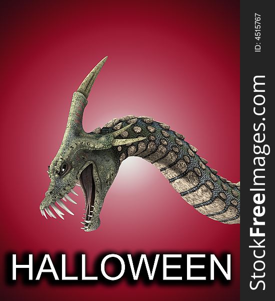 An image of a scary snake like monster, would be good for fear and Halloween concepts. An image of a scary snake like monster, would be good for fear and Halloween concepts.