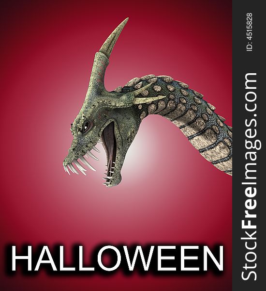 An image of a scary snake like monster, would be good for fear and Halloween concepts. An image of a scary snake like monster, would be good for fear and Halloween concepts.