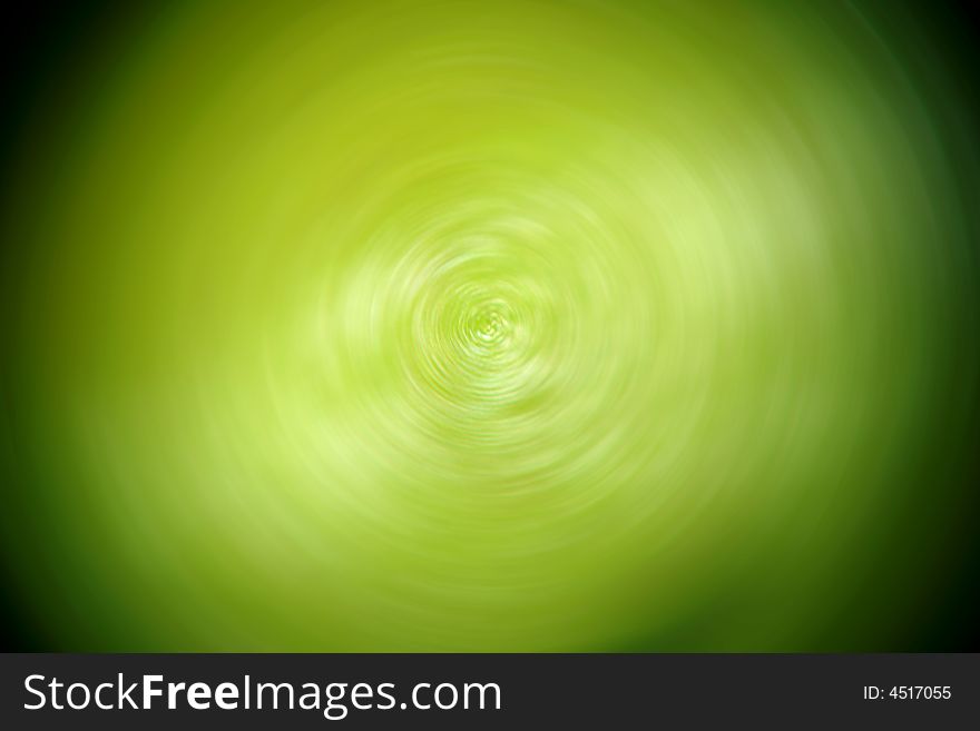 Green twist abstract,grass in wood