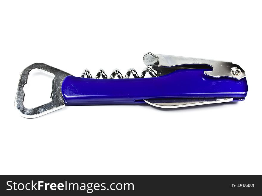 Blue Swiss Pocket Knife.