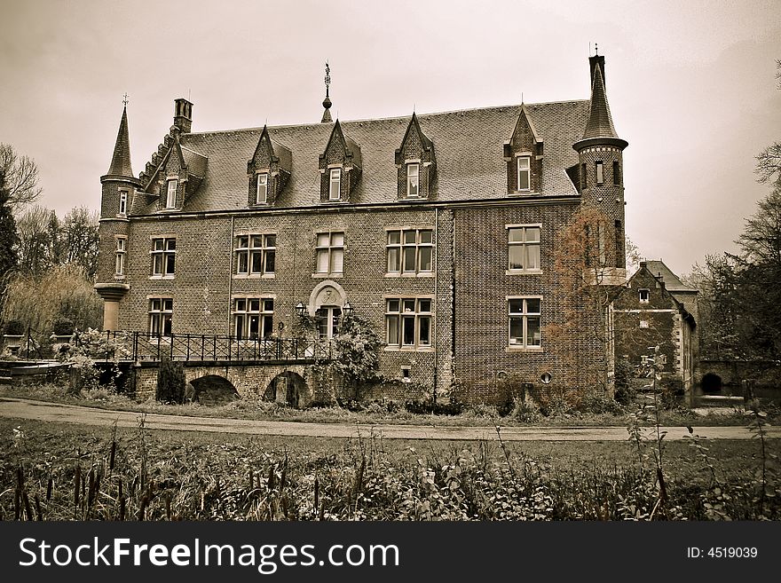Castle Terworm, Limburg in the Netherlands