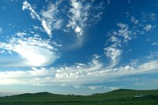 Grassland Royalty Free Stock Photography Grassland Royalty Free Stock Photography