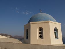 Church At Oia Royalty Free Stock Photography Church At Oia Royalty Free Stock Photography