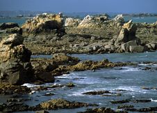 Coastline In Brittany,france Royalty Free Stock Image Coastline In Brittany,france Royalty Free Stock Image