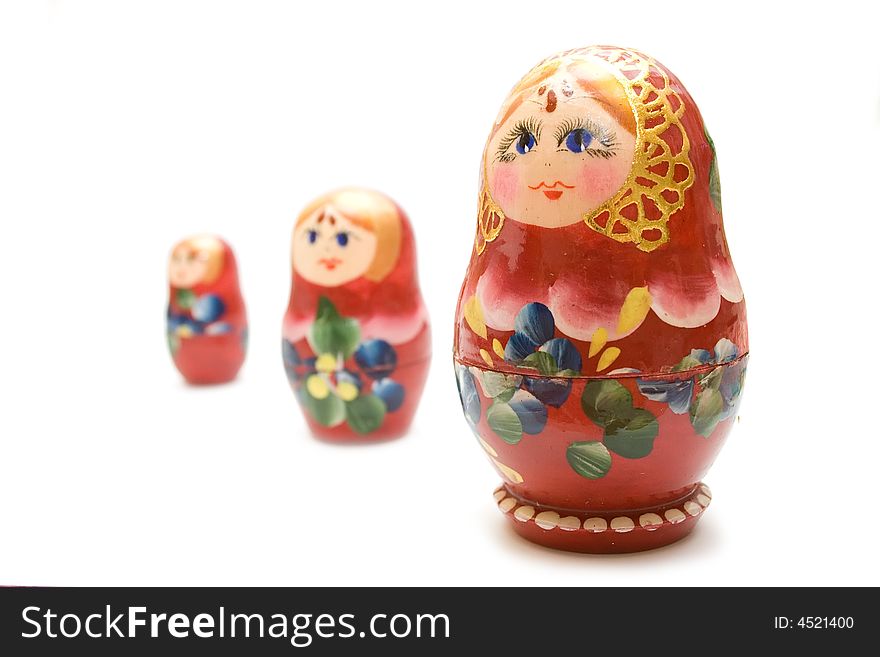 Russian Three Matreshka