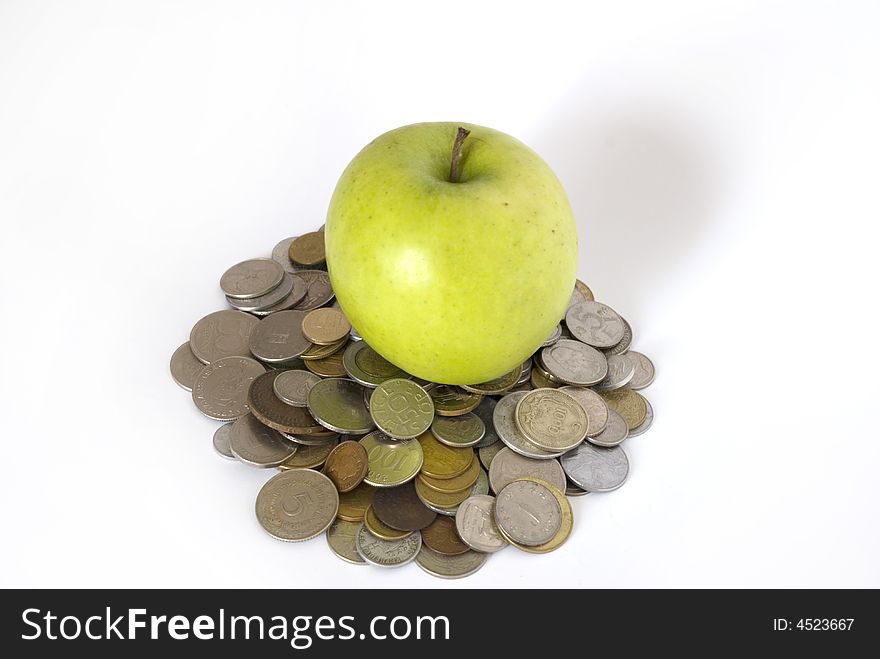 Apple And Coins