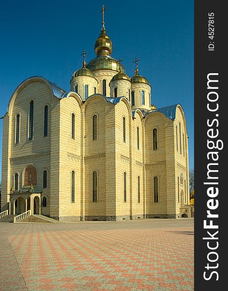 The Orthodox church. Cherkassy, Ukraine.