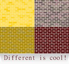 Different Is Cool! Stock Photography Different Is Cool! Stock Photography