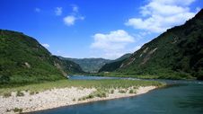 Cross Beautiful Yangjia Stream Stock Photo Cross Beautiful Yangjia Stream Stock Photo