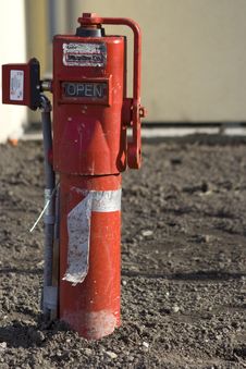 Red Fire Hydrant Stock Photo Red Fire Hydrant Stock Photo