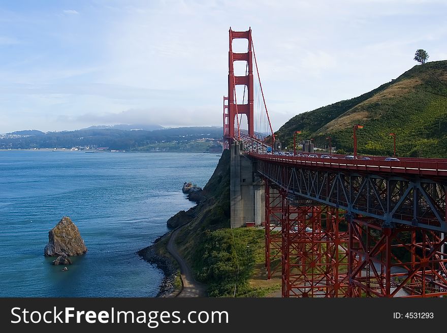 Golden Gate Bridge in San Francisco