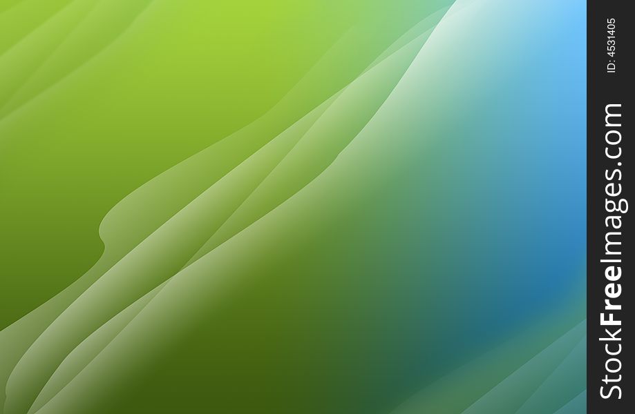 Abstract green and blue wallpaper background  illustration. Abstract green and blue wallpaper background  illustration