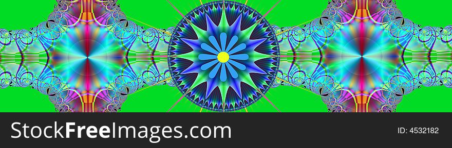 This header / banner has a fresh green background and on top artistic, colorful designs. The sunlike circle in the middle contains a blue flower. This header / banner has a fresh green background and on top artistic, colorful designs. The sunlike circle in the middle contains a blue flower.