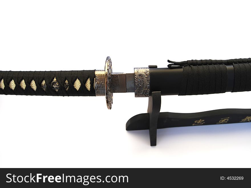 Hilt of a japanese katana