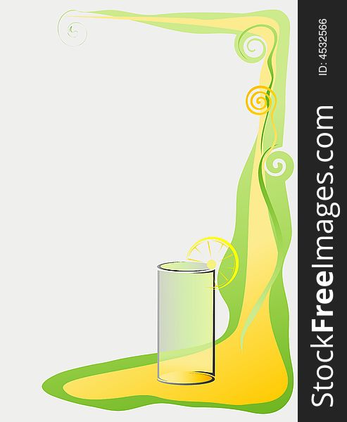 Drink green and yellow abstract background. Drink green and yellow abstract background.