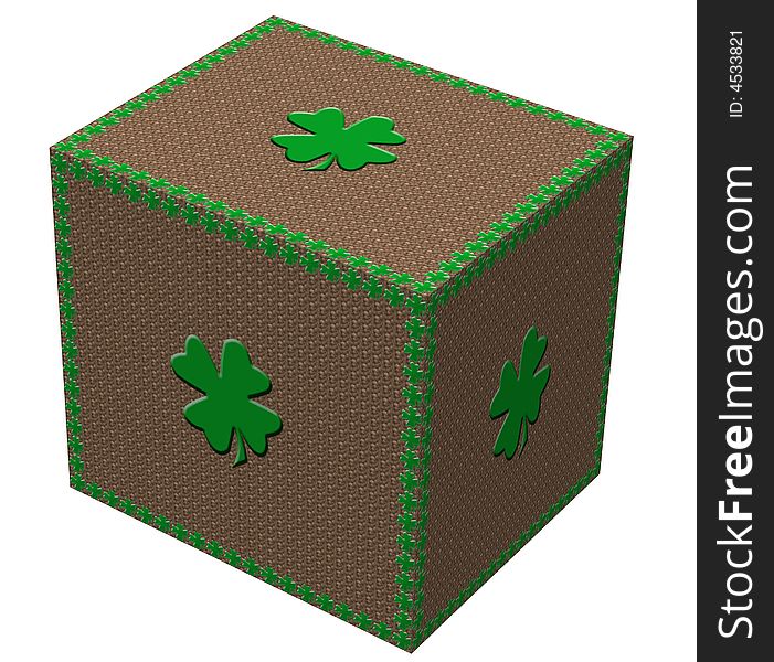 3D box to be opened on Saint Patrick's day