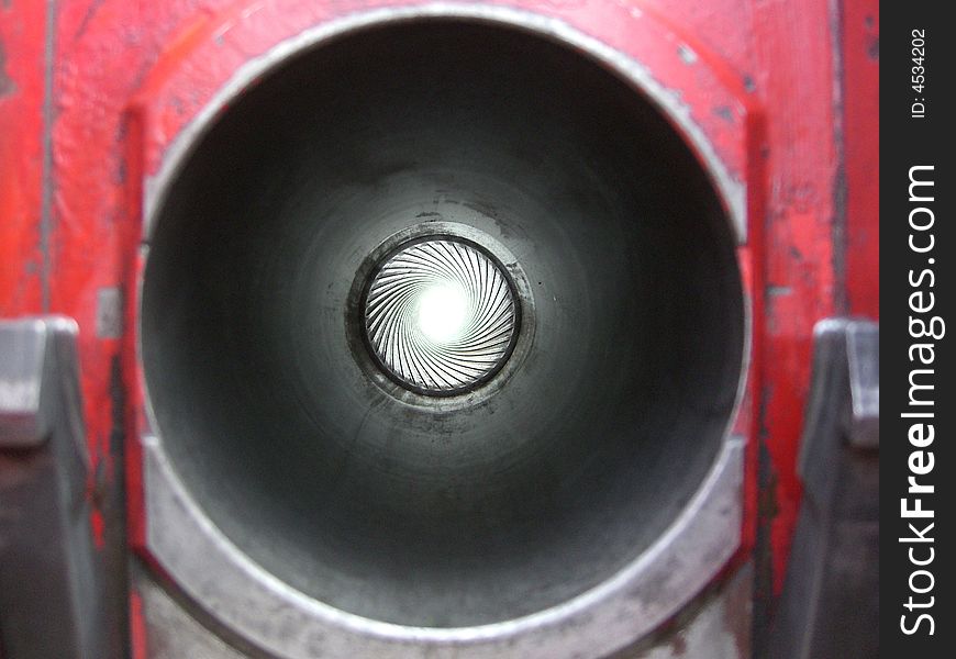 Heavy barrel of a cannon