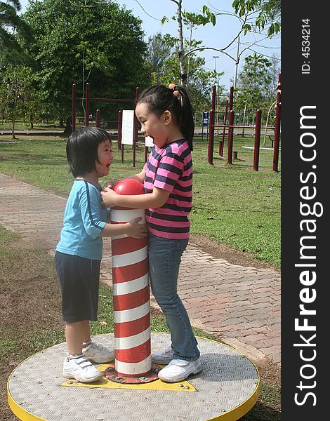 Girls At The Park