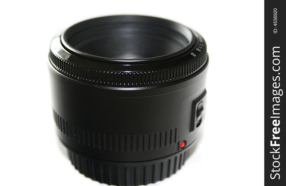 An unbranded SLR camera lens
