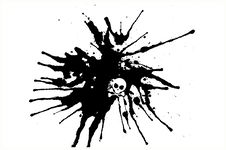 Vector Abstract Black Spray Drops Royalty Free Stock Image Vector Abstract Black Spray Drops Royalty Free Stock Image