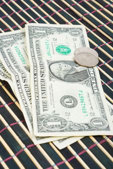 Three Dollars And 50 Cent Royalty Free Stock Photography Three Dollars And 50 Cent Royalty Free Stock Photography