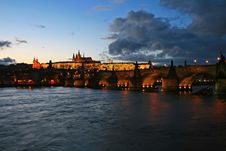 The Magnificent Prague Castle Royalty Free Stock Image