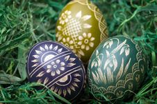 Easter Eggs. Royalty Free Stock Photos