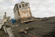 Derelict Boat Stock Image Derelict Boat Stock Image