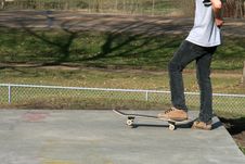 Skateboarder Stock Photography