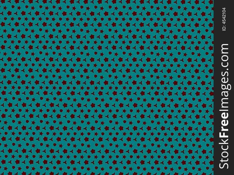 Light blue pattern with different shapes for clothes